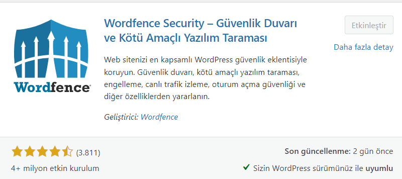 Neden Wordfence Güvenlik Eklentisini Yüklemeniz Gerekiyor?