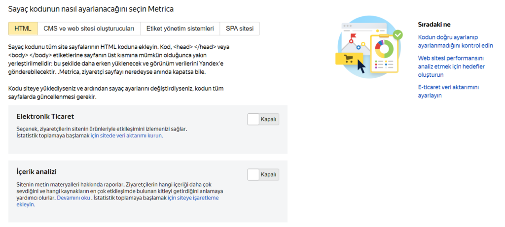 Yandex Metrica Nasıl Kurulur 2