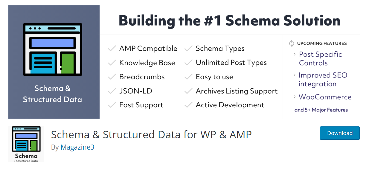 WP ve AMP için Şema ve Yapılandırılmış Veriler