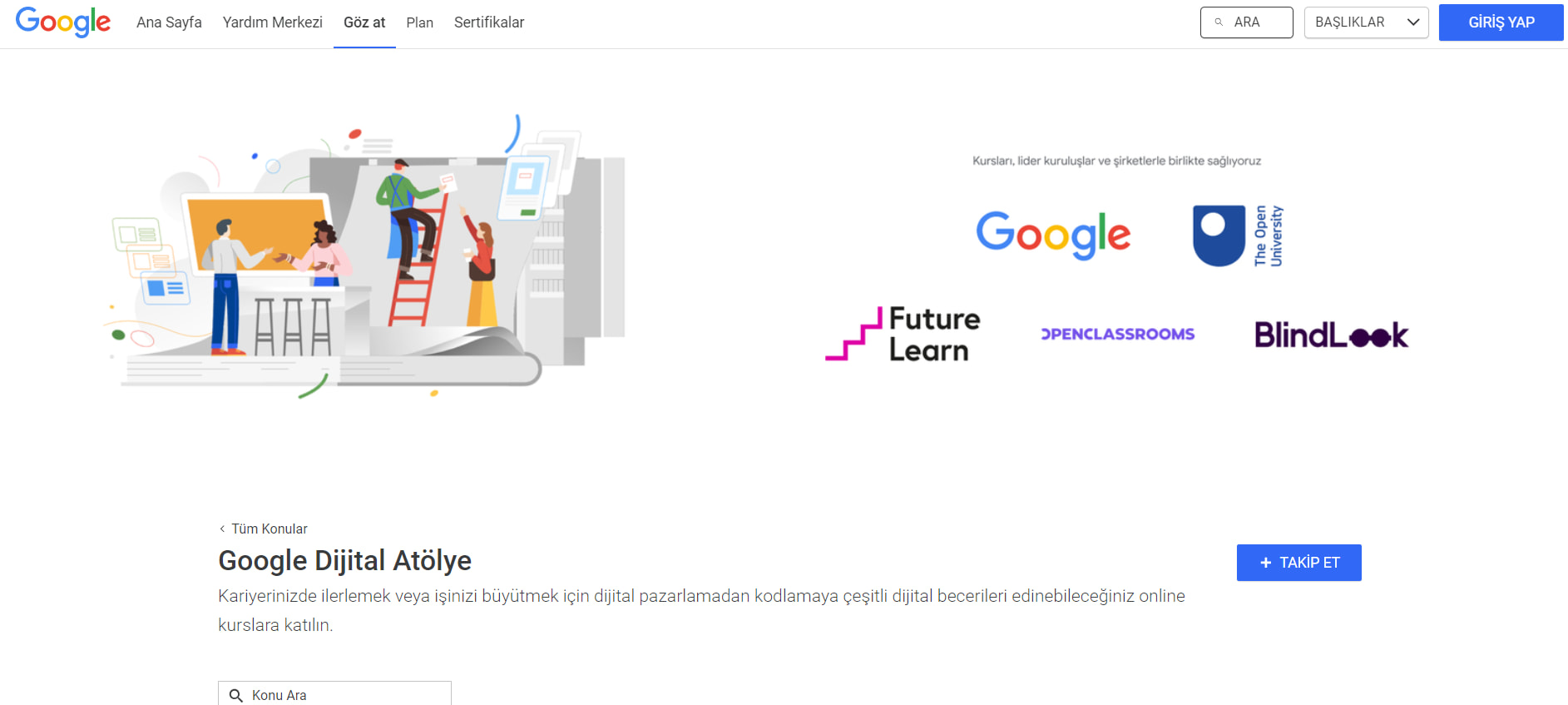 Google Dijital Atölye Nedir?